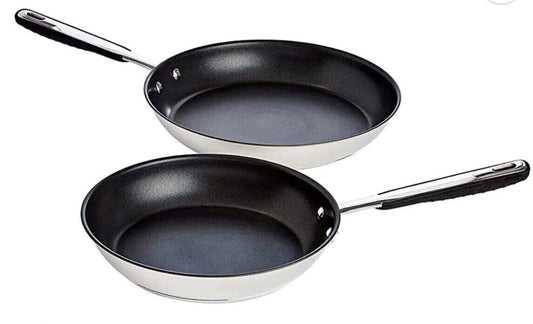 Amazon Basic Frying Pan Set