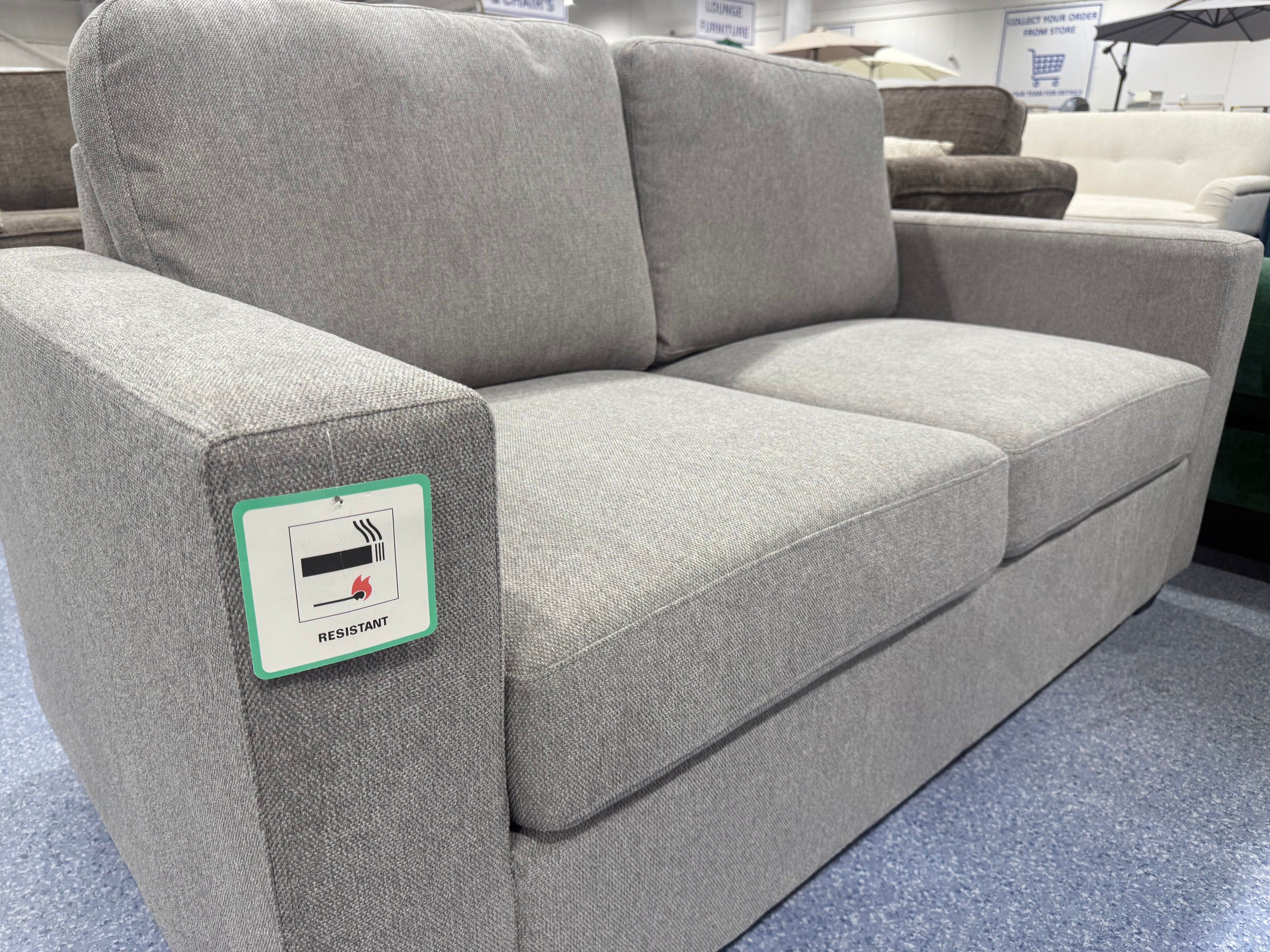 Nimbus Grey 2 Seater Sofa