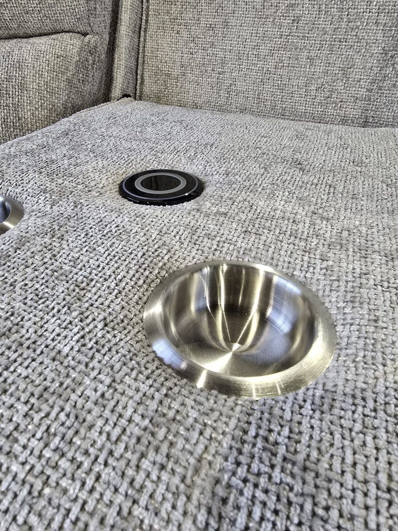 Florence Corner Sofa Manual Reclining SILVER