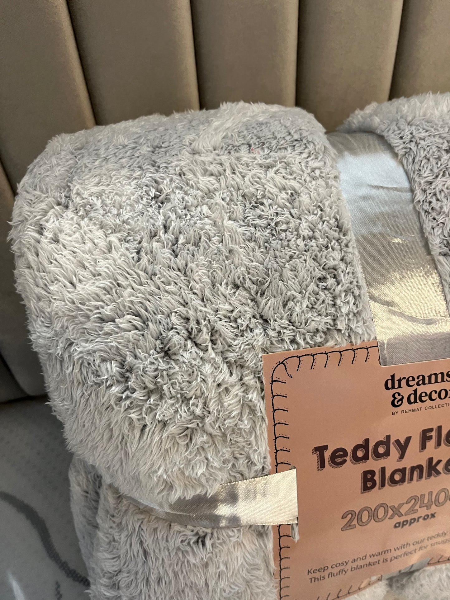 Fluffy Teddy Fleece Blanket