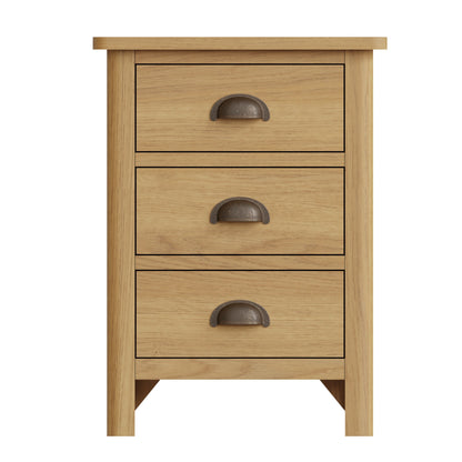 RAO Romford 3 Drawer Bedside