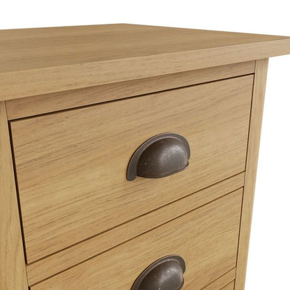 RAO Romford 3 Drawer Bedside