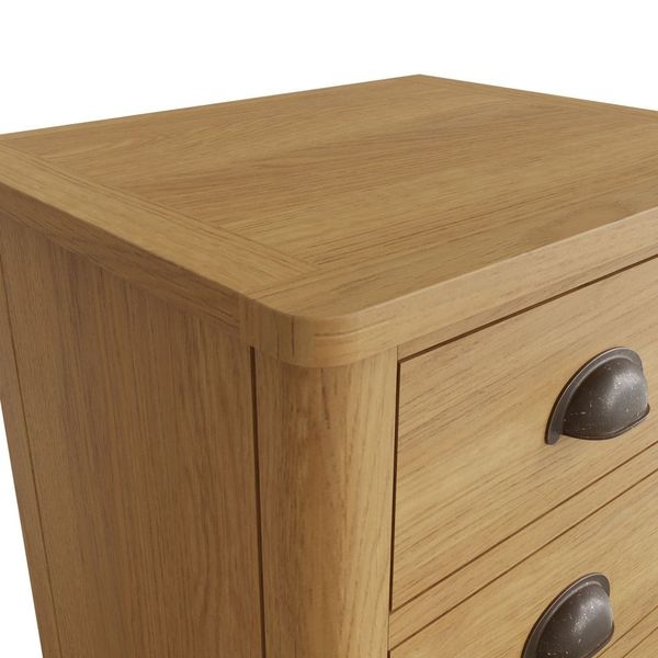 RAO Romford 3 Drawer Bedside