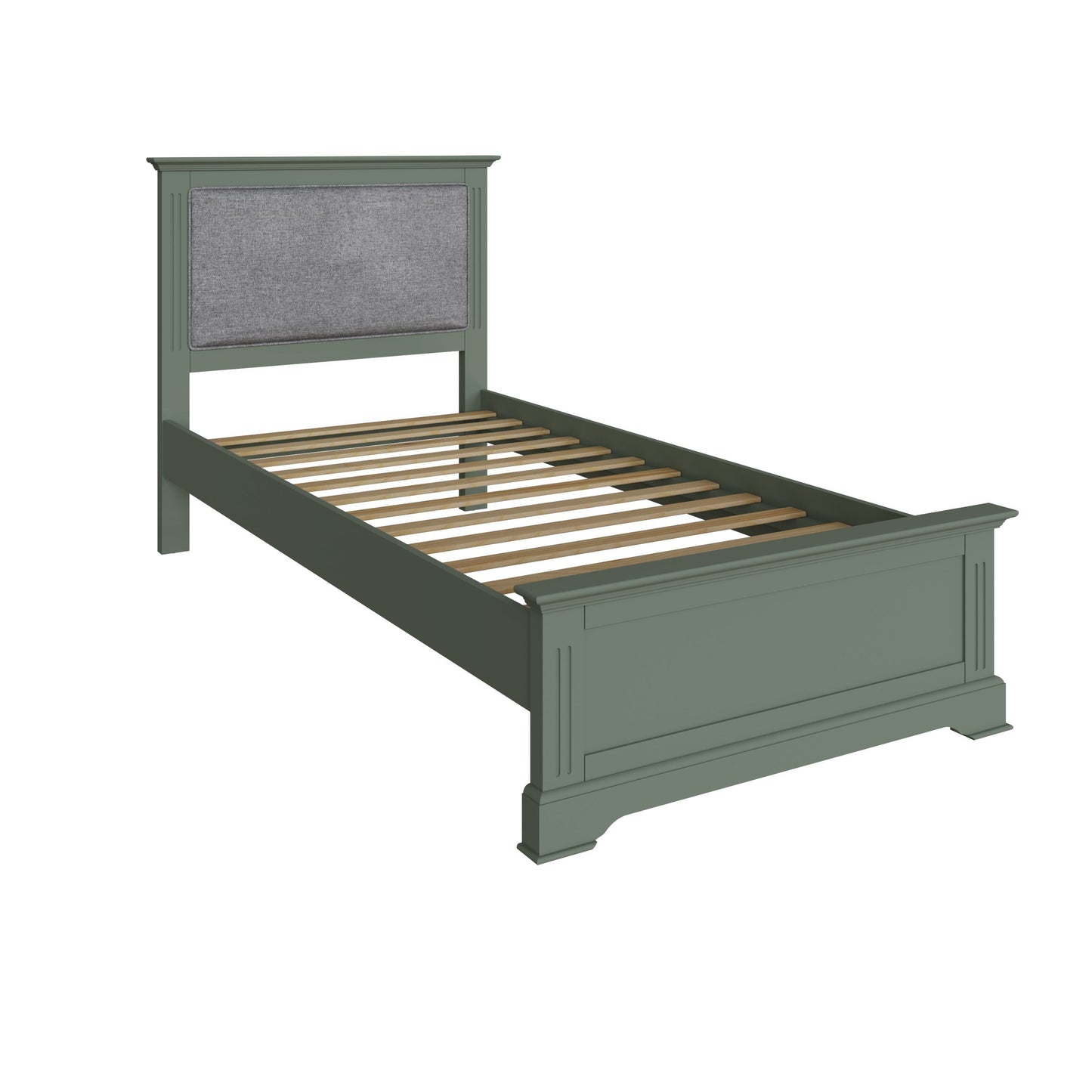 BP Cactus Green Single Bed Frame