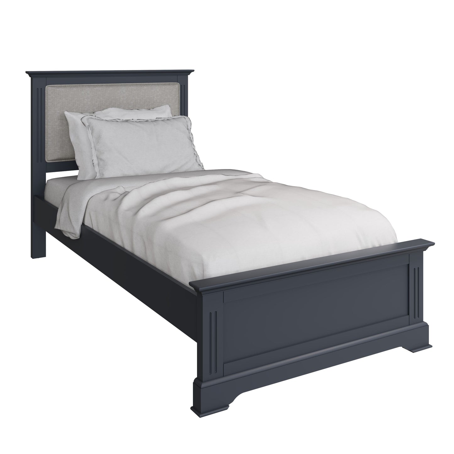 BP Midnight Grey Single Bed Frame