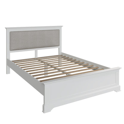 BP White Double Bed Frame