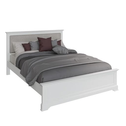 BP White Kingsize Bed Frame