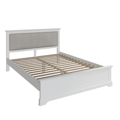 BP White Kingsize Bed Frame