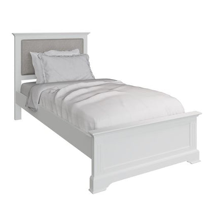 BP White Single Bed Frame