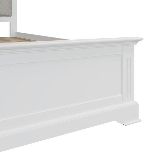 BP White Single Bed Frame