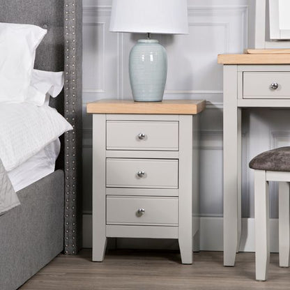 EA 3 Drawer Bedside