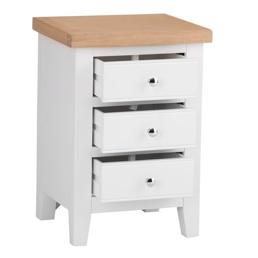 EA 3 Drawer Bedside