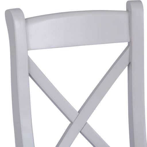 EA Crossback Dining Chair With Fabric Seat