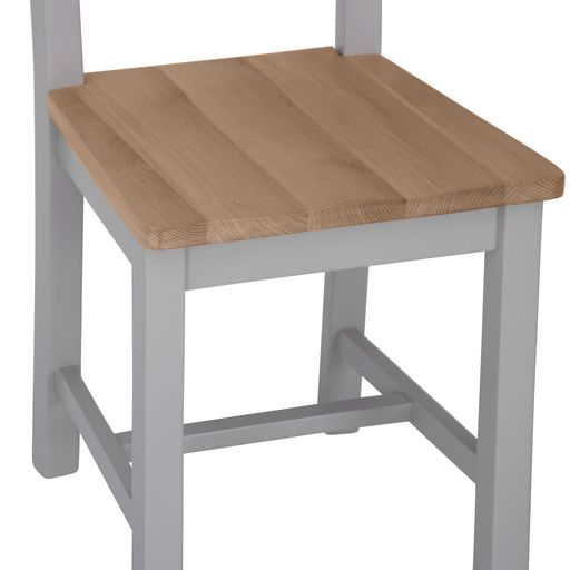 EA Ladder Dining Chair With Wooden Seat