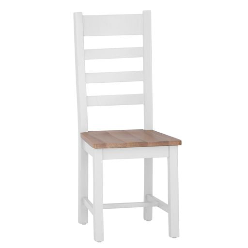 EA Ladder Dining Chair With Wooden Seat