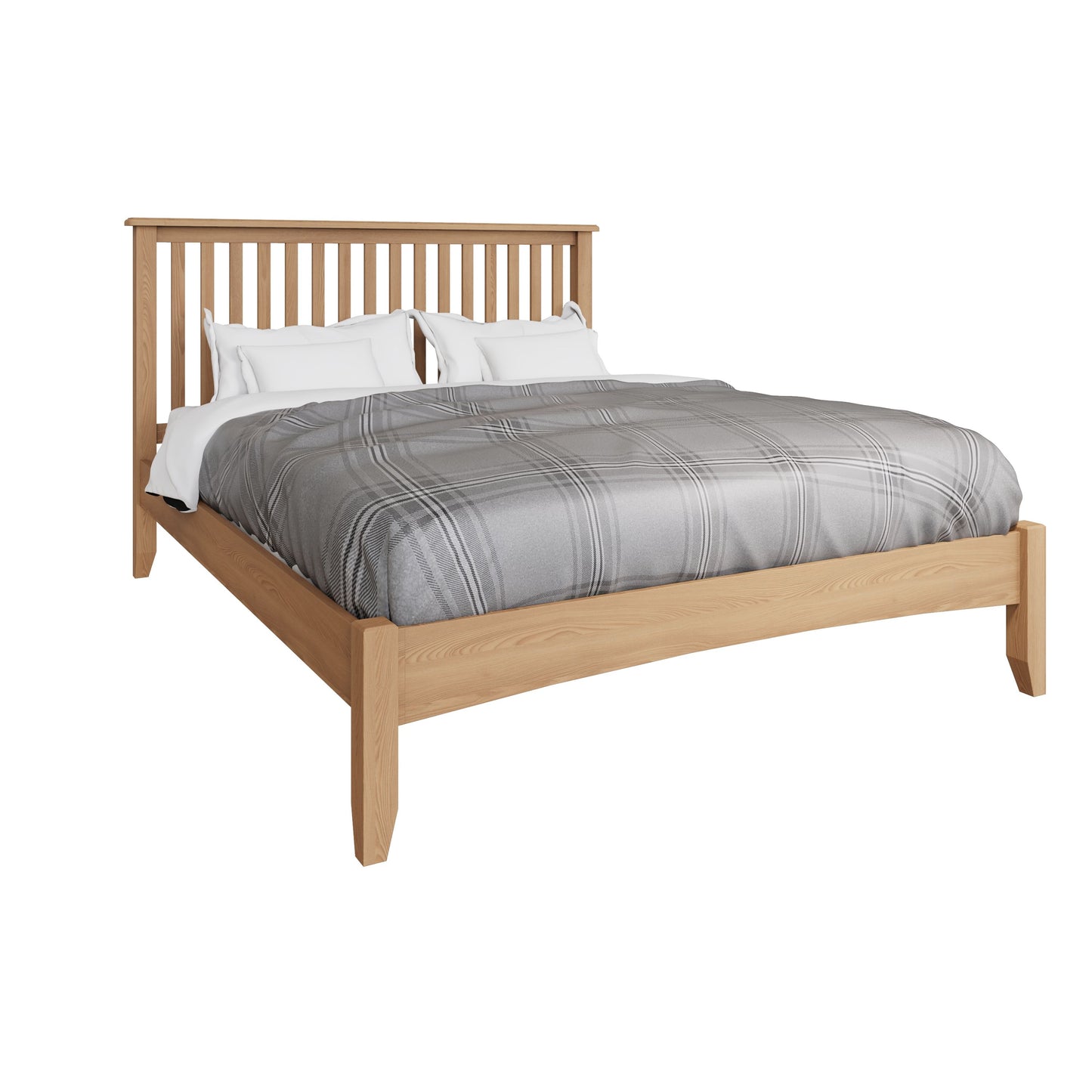 GAO Oak Kingsize Bed Frame