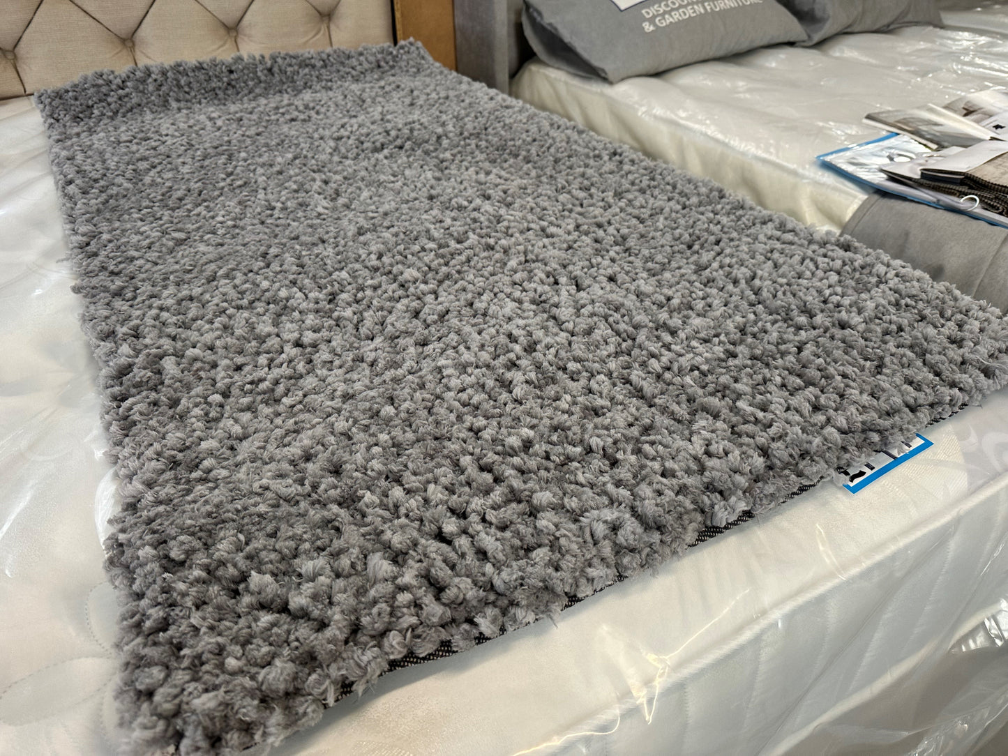 Grey Teddy Rug