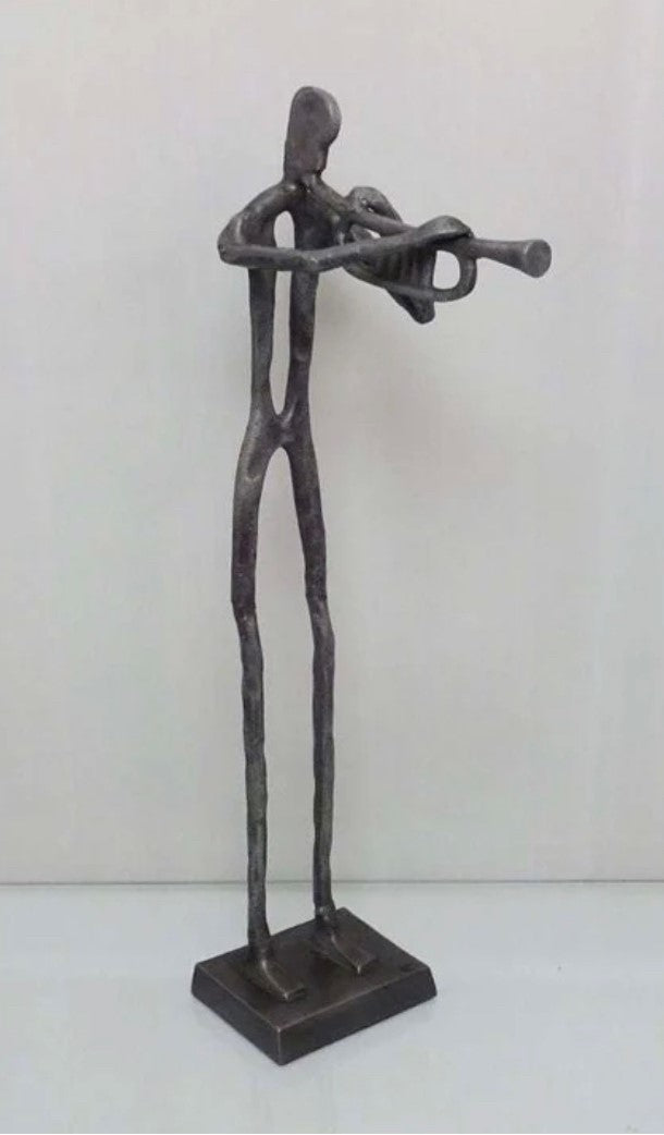 Man With Trumpet Sculpture