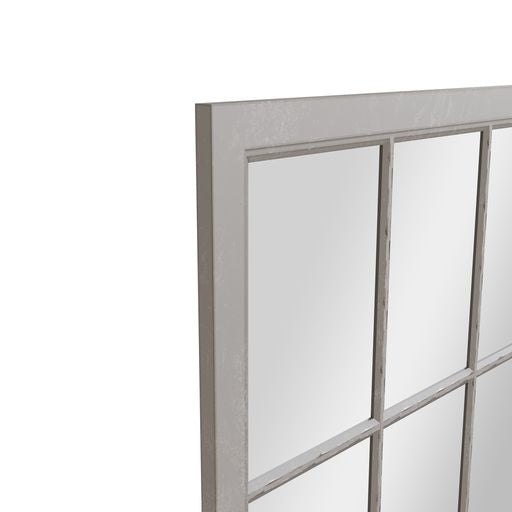 Leaner Window Mirror - Grey