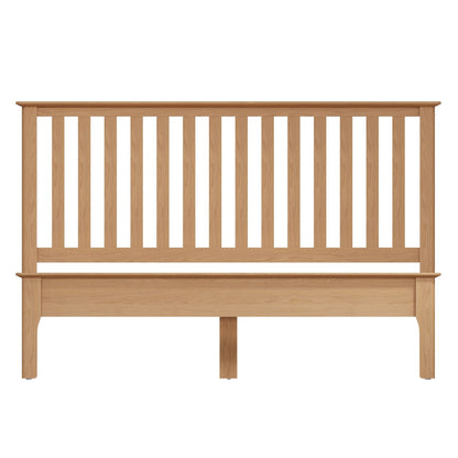 NT Oak Kingsize Bed Frame