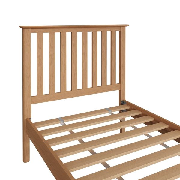 NT Oak Single Bed Frame