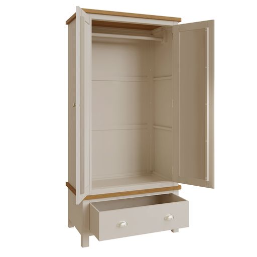 RA 2 Door 1 Drawer Wardrobe