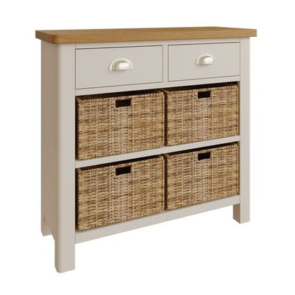 RA 2 Drawer 4 Basket Cabinet