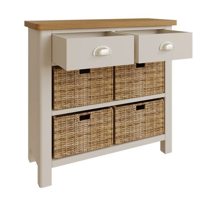 RA 2 Drawer 4 Basket Cabinet