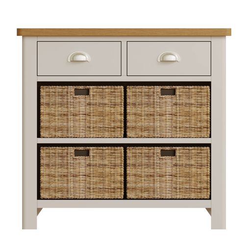 RA 2 Drawer 4 Basket Cabinet