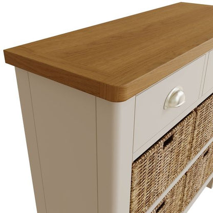 RA 2 Drawer 4 Basket Cabinet