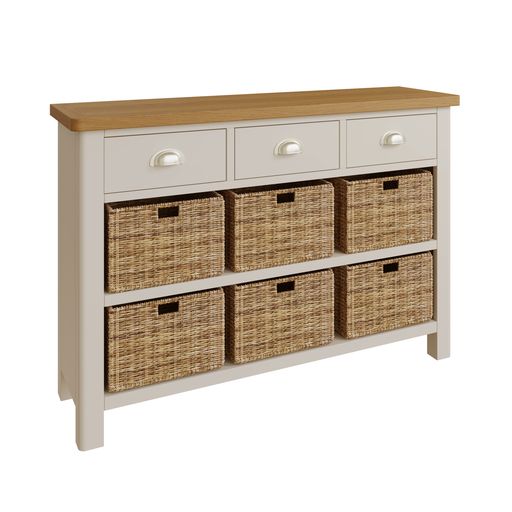 RA 3 Drawer 6 Basket Cabinet