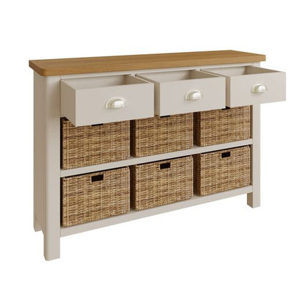 RA 3 Drawer 6 Basket Cabinet