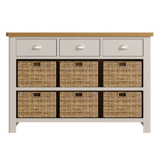 RA 3 Drawer 6 Basket Cabinet