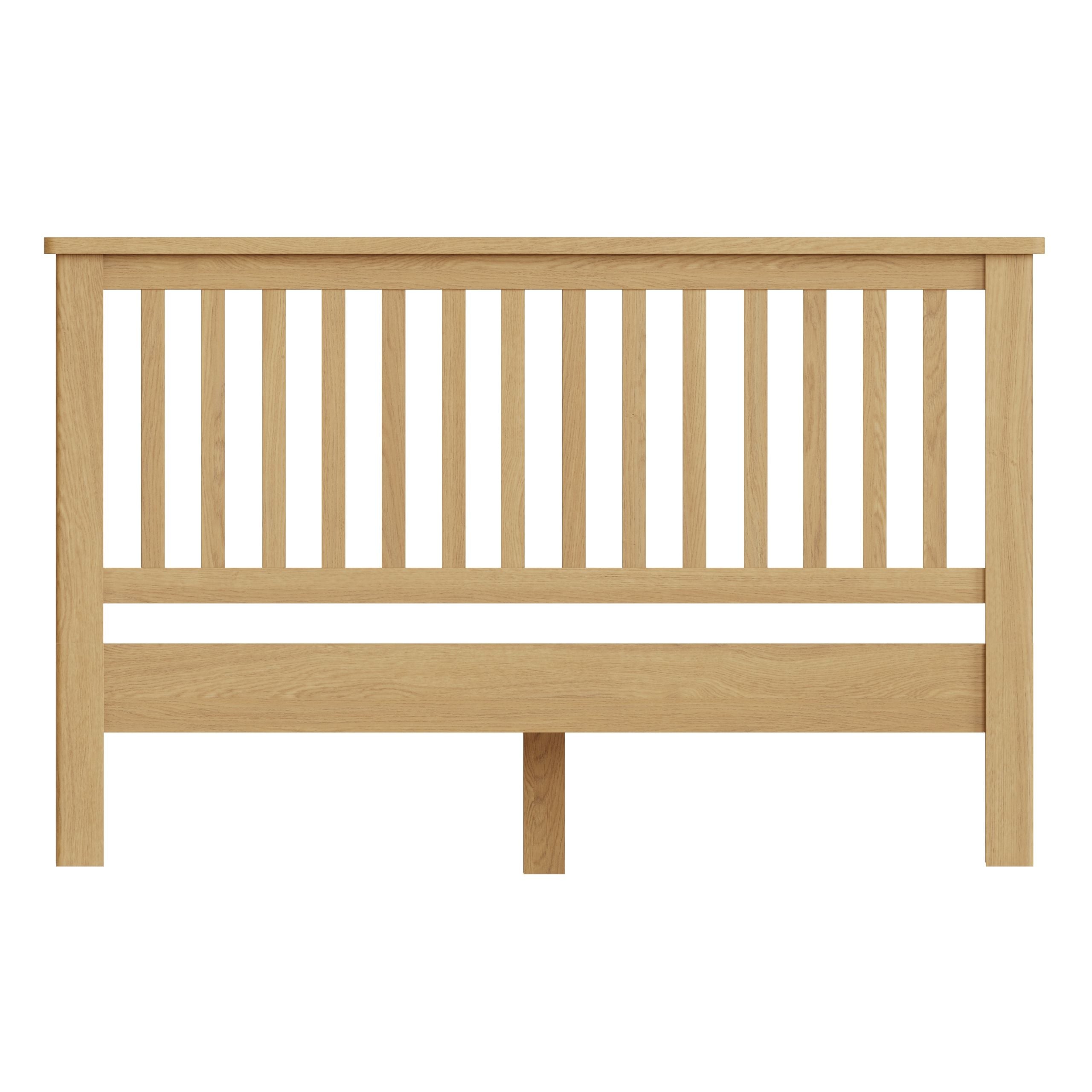 RAO Oak Double Bed Frame