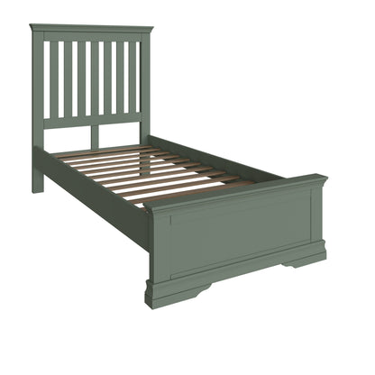 SW Cactus Green Single Bed Frame