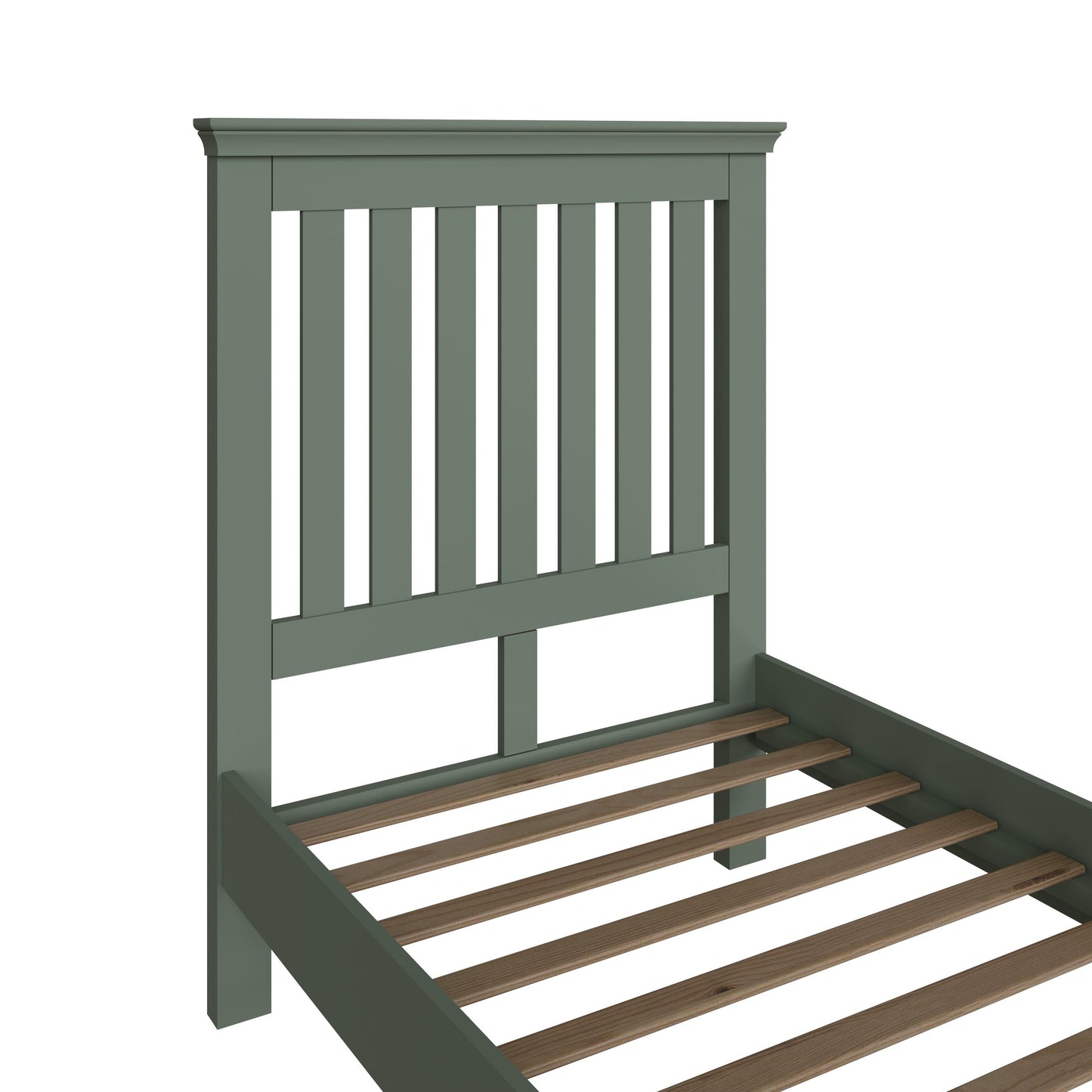 SW Cactus Green Single Bed Frame