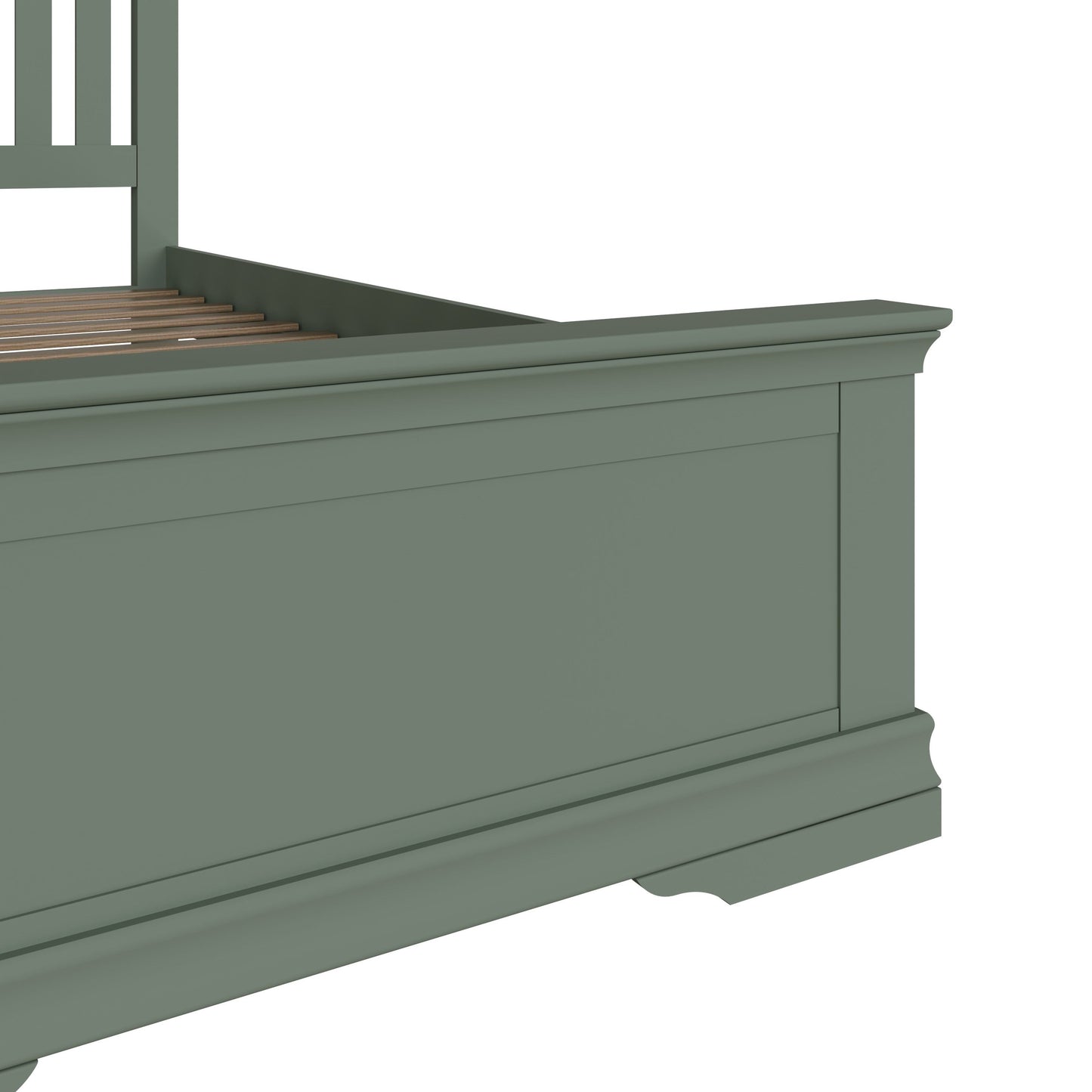 SW Cactus Green Single Bed Frame