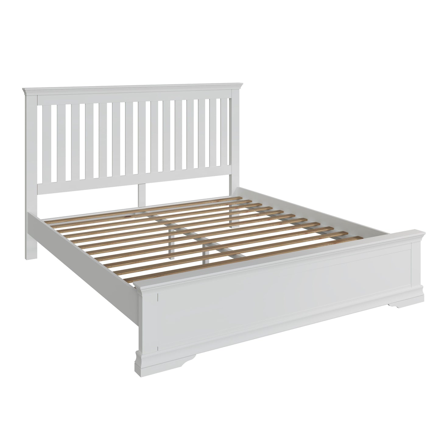 SW White Superking Bed Frame