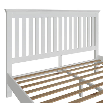 SW White Superking Bed Frame